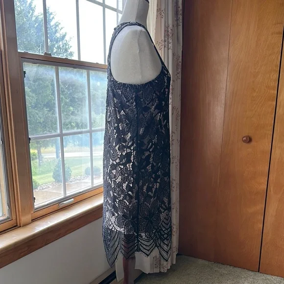 Express- NWT: Elegant Black Lace Dress - Picture 4 of 16